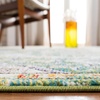 image:imageSAFAVIEH Madison Collection Area Rug  9 x 12 Grey amp Light Blue Boho Chic Medallion Distressed Design NonShedding amp Easy Care Ideal for High Traffic Areas in Living Room Bedroom MAD447FGreenTurquoise