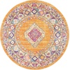 image:imageSAFAVIEH Madison Collection Area Rug  9 x 12 Orange amp Fuchsia Boho Chic Medallion Design NonShedding amp Easy Care Ideal for High Traffic Areas in Living Room Bedroom MAD133DOrangeFuchsia