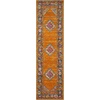 image:imageSAFAVIEH Madison Collection Area Rug  9 x 12 Orange amp Fuchsia Boho Chic Medallion Design NonShedding amp Easy Care Ideal for High Traffic Areas in Living Room Bedroom MAD133DOrangeFuchsia