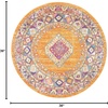 image:imageSAFAVIEH Madison Collection Area Rug  9 x 12 Orange amp Fuchsia Boho Chic Medallion Design NonShedding amp Easy Care Ideal for High Traffic Areas in Living Room Bedroom MAD133DOrangeFuchsia