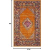 image:imageSAFAVIEH Madison Collection Area Rug  9 x 12 Orange amp Fuchsia Boho Chic Medallion Design NonShedding amp Easy Care Ideal for High Traffic Areas in Living Room Bedroom MAD133DOrangeFuchsia