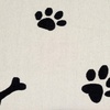 image:imageSAFAVIEH Pet Collection Raddax Dog BedPaw  Bone Dog Bed