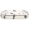 image:imageSAFAVIEH Pet Collection Raddax Dog BedPaw  Bone Dog Bed
