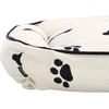 image:imageSAFAVIEH Pet Collection Raddax Dog BedPaw  Bone Dog Bed