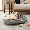image:imageSAFAVIEH Pet Collection Raddax Dog BedSnowflake Dog Bed
