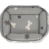 image:imageSAFAVIEH Pet Collection Raddax Dog BedSnowflake Dog Bed