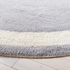 image:imageSAFAVIEH Vermont Collection 6 Round GreyIvory VRM477F Handmade Machine Washable Premium New Zealand Wool Entryway Foyer Living Room Bedroom Kitchen Area RugGreyIvory