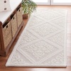 image:imageSAFAVIEH Vermont Collection Area Rug  5 x 8 Ivory amp Blue Handmade Wool Ideal for High Traffic Areas in Living Room Bedroom VRM306MIvory