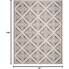 image:imageSAFAVIEH Vermont Collection Area Rug  5 x 8 Ivory amp Blue Handmade Wool Ideal for High Traffic Areas in Living Room Bedroom VRM306MIvory