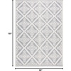 image:imageSAFAVIEH Vermont Collection Area Rug  5 x 8 Ivory amp Blue Handmade Wool Ideal for High Traffic Areas in Living Room Bedroom VRM306MIvoryBlue