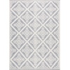 image:imageSAFAVIEH Vermont Collection Area Rug  5 x 8 Ivory amp Blue Handmade Wool Ideal for High Traffic Areas in Living Room Bedroom VRM306MIvoryBlue