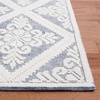 image:imageSAFAVIEH Vermont Collection Area Rug  5 x 8 Ivory amp Blue Handmade Wool Ideal for High Traffic Areas in Living Room Bedroom VRM306MIvoryBlue