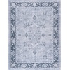 image:imageSAFAVIEH Washable Rug Arizona Collection  8 x 10 Light Grey amp Grey Green Slip Resistant amp Easy to Clean Ideal for Living Room Bedroom Home Office Dining Space ARZ118FLight GreyGrey Green