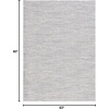 image:imageSAFAVIEH Washable Rug Dune Collection  53 x 76 Grey amp Grey Slip Resistant amp Easy to Clean Ideal for Living Room Bedroom Home Office Dining Space DUN420FBlueGrey
