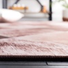image:imageSAFAVIEH Washable Rug Faux Hide Collection  5 x 8 Light Brown amp Brown Slip Resistant Western Rustic Decor Printed Pattern Ideal for Living Room Bedroom Home Office Dining Space FAH535SLight BrownBrown