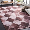 image:imageSAFAVIEH Washable Rug Faux Hide Collection  5 x 8 Light Brown amp Brown Slip Resistant Western Rustic Decor Printed Pattern Ideal for Living Room Bedroom Home Office Dining Space FAH535SLight BrownBrown
