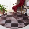 image:imageSAFAVIEH Washable Rug Faux Hide Collection  5 x 8 Light Brown amp Brown Slip Resistant Western Rustic Decor Printed Pattern Ideal for Living Room Bedroom Home Office Dining Space FAH535SLight BrownBrown