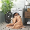 image:imageSAFAVIEH Washable Rug Faux Rabbit Fur Shag Collection  5 x 7 Beige Slip Resistant amp Easy Cleaning Ideal for Living Room Bedroom Kids Playroom Nursery Dining Space FRF500BBeige