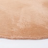 image:imageSAFAVIEH Washable Rug Faux Rabbit Fur Shag Collection  5 x 7 Beige Slip Resistant amp Easy Cleaning Ideal for Living Room Bedroom Kids Playroom Nursery Dining Space FRF500BBeige