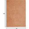 image:imageSAFAVIEH Washable Rug Faux Rabbit Fur Shag Collection  5 x 7 Beige Slip Resistant amp Easy Cleaning Ideal for Living Room Bedroom Kids Playroom Nursery Dining Space FRF500BBrown