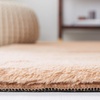 image:imageSAFAVIEH Washable Rug Faux Rabbit Fur Shag Collection  5 x 7 Beige Slip Resistant amp Easy Cleaning Ideal for Living Room Bedroom Kids Playroom Nursery Dining Space FRF500BBeige