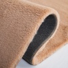 image:imageSAFAVIEH Washable Rug Faux Rabbit Fur Shag Collection  5 x 7 Beige Slip Resistant amp Easy Cleaning Ideal for Living Room Bedroom Kids Playroom Nursery Dining Space FRF500BBeige