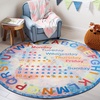 image:imageSAFAVIEH Washable Rug Kids Playhouse Collection  33 x 53 Blue amp Orange Slip Resistant amp Easy to Clean Ideal for Kids Room Playroom Nursery Boys amp Girls Room KPH251MBlueOrange