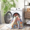 image:imageSAFAVIEH Washable Rug Kids Playhouse Collection  33 x 53 Blue amp Orange Slip Resistant amp Easy to Clean Ideal for Kids Room Playroom Nursery Boys amp Girls Room KPH251MBlueOrange