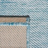image:imageSAFAVIEH Washable Rug Outdoor Beach House Collection  53 x 76 Blue NonShedding amp Easy to Clean Ideal for Patio Backyard Mudroom BHS218MAqua