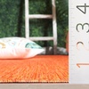 image:imageSAFAVIEH Washable Rug Outdoor Beach House Collection  8 x 10 Blue NonShedding amp Easy to Clean Ideal for Patio Backyard Mudroom BHS274MOrange
