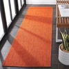 image:imageSAFAVIEH Washable Rug Outdoor Beach House Collection  8 x 10 Blue NonShedding amp Easy to Clean Ideal for Patio Backyard Mudroom BHS274MOrange