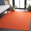 image:imageSAFAVIEH Washable Rug Outdoor Beach House Collection  8 x 10 Blue NonShedding amp Easy to Clean Ideal for Patio Backyard Mudroom BHS274MOrange