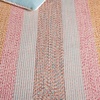 image:imageSAFAVIEH Washable Rug Outdoor Braided Collection  5 Round Aqua amp Pink Handmade amp Reversible NonShedding amp Easy to Clean Ideal for Patio Backyard Mudroom BRD318JAquaPink