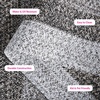 image:imageSAFAVIEH Washable Rug Outdoor Braided Collection  5 Round Aqua amp Pink Handmade amp Reversible NonShedding amp Easy to Clean Ideal for Patio Backyard Mudroom BRD318JIvoryBlack