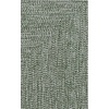 image:imageSAFAVIEH Washable Rug Outdoor Braided Collection  5 x 8 Green Handmade amp Reversible NonShedding amp Easy to Clean Ideal for Patio Backyard Mudroom BRA260YDark Green