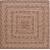 image:imageSAFAVIEH Washable Rug Outdoor Braided Collection  5 x 8 Oval Charcoal Handmade amp Reversible NonShedding amp Easy to Clean Ideal for Patio Backyard Mudroom BRA265HBeige