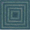 image:imageSAFAVIEH Washable Rug Outdoor Braided Collection  5 x 8 Oval Charcoal Handmade amp Reversible NonShedding amp Easy to Clean Ideal for Patio Backyard Mudroom BRA265HBlueGreen