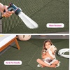 image:imageSAFAVIEH Washable Rug Outdoor Braided Collection  5 x 8 Oval Green Handmade amp Reversible NonShedding amp Easy to Clean Ideal for Patio Backyard Mudroom BRD315AGreen