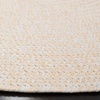 image:imageSAFAVIEH Washable Rug Outdoor Braided Collection  5 x 8 Oval Green Handmade amp Reversible NonShedding amp Easy to Clean Ideal for Patio Backyard Mudroom BRD315AIvoryBeige