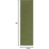 image:imageSAFAVIEH Washable Rug Outdoor Braided Collection  5 x 8 Oval Green Handmade amp Reversible NonShedding amp Easy to Clean Ideal for Patio Backyard Mudroom BRD315AGreen