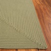 image:imageSAFAVIEH Washable Rug Outdoor Braided Collection  5 x 8 Oval Green Handmade amp Reversible NonShedding amp Easy to Clean Ideal for Patio Backyard Mudroom BRD315ASage