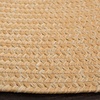 image:imageSAFAVIEH Washable Rug Outdoor Braided Collection  5 x 8 Oval Green Handmade amp Reversible NonShedding amp Easy to Clean Ideal for Patio Backyard Mudroom BRD315ABeigeTan