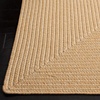 image:imageSAFAVIEH Washable Rug Outdoor Braided Collection  5 x 8 Oval Green Handmade amp Reversible NonShedding amp Easy to Clean Ideal for Patio Backyard Mudroom BRD315ABeigeTan