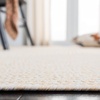 image:imageSAFAVIEH Washable Rug Outdoor Braided Collection  5 x 8 Oval Green Handmade amp Reversible NonShedding amp Easy to Clean Ideal for Patio Backyard Mudroom BRD315AIvoryBeige
