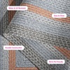 image:imageSAFAVIEH Washable Rug Outdoor Braided Collection  5 x 8 Oval Tan amp Multi Handmade amp Reversible NonShedding amp Easy to Clean Ideal for Patio Backyard Mudroom BRD314AGreyRust