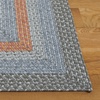 image:imageSAFAVIEH Washable Rug Outdoor Braided Collection  5 x 8 Oval Tan amp Multi Handmade amp Reversible NonShedding amp Easy to Clean Ideal for Patio Backyard Mudroom BRD314AGreyRust