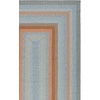 image:imageSAFAVIEH Washable Rug Outdoor Braided Collection  5 x 8 Oval Tan amp Multi Handmade amp Reversible NonShedding amp Easy to Clean Ideal for Patio Backyard Mudroom BRD314AGreyRust