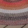 image:imageSAFAVIEH Washable Rug Outdoor Braided Collection  6 x 9 Oval Navy amp Green Handmade amp Reversible NonShedding amp Easy to Clean Ideal for Patio Backyard Mudroom BRD323NBrownRust