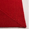 image:imageSAFAVIEH Washable Rug Outdoor Braided Collection  6 x 9 Rust amp Red Handmade amp Reversible NonShedding amp Easy to Clean Ideal for Patio Backyard Mudroom BRD317PRustRed