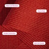 image:imageSAFAVIEH Washable Rug Outdoor Braided Collection  6 x 9 Rust amp Red Handmade amp Reversible NonShedding amp Easy to Clean Ideal for Patio Backyard Mudroom BRD317PRustRed